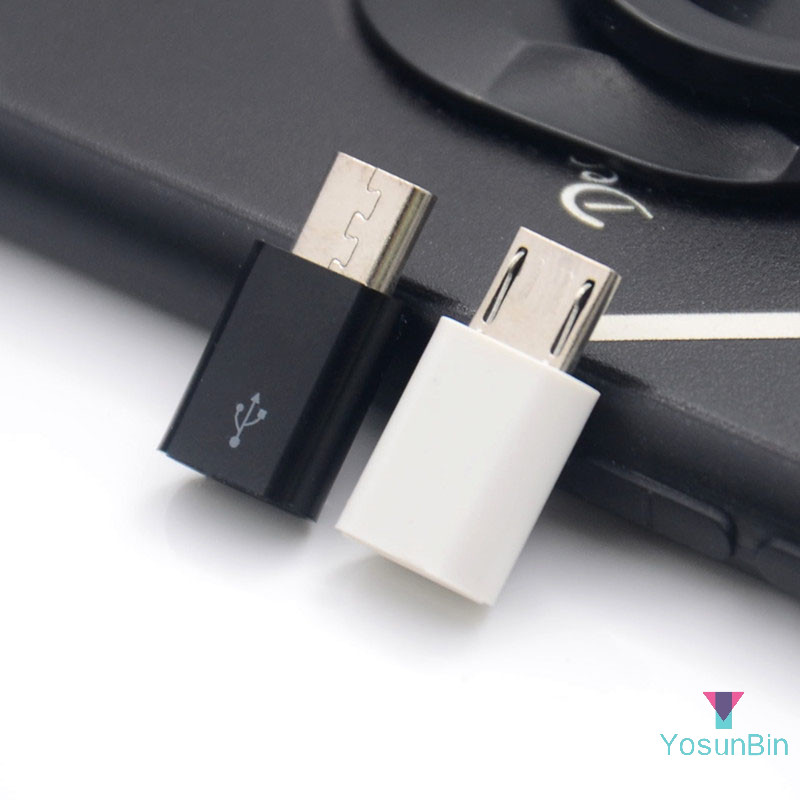Yosunbin] 1 ชิ้น Type C หญิงเป็น Micro USB ชายอะแดปเตอร์แปลงสําหรับ Android โทรศัพท์อะแดปเตอร์ใหม่