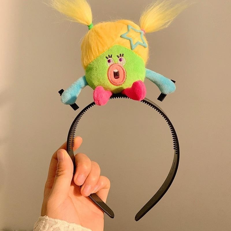 DBV-คาดผมมาใหม่ตุ๊กตาน่าเกลียด มีกิ๊บหนีบผม - รูปที่ 2