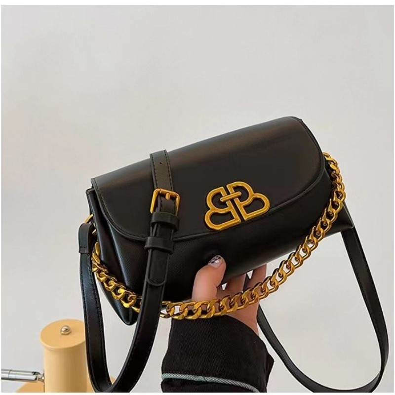 (1 KG FITS 2PCS) 4520 8213 (BRANK KOSK) HANDBAG SLING BAG WOMENS FASHION IMPORTED BAG LATEST 2024 แฟ