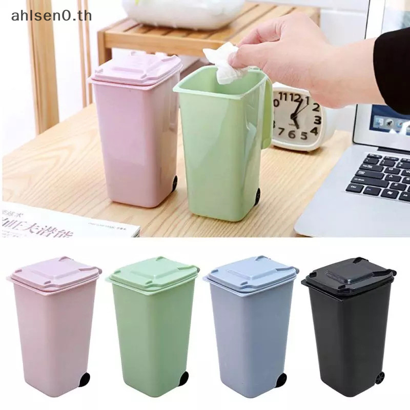 Ahlsen0 Mini Desktop Cat Litter ถังขยะโต ๊ ะขนาดเล ็ กถังขยะโต ๊ ะถังขยะแบบพกพา th