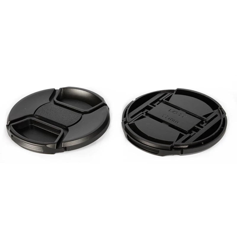 ฝาปิดหน้าเลนส์ แบบบีบกลาง Lens Cap by Sickcamera วัสดุแข็งแรง ทนทาน (เสียหายเปลี่ยนใหม่ทันที)