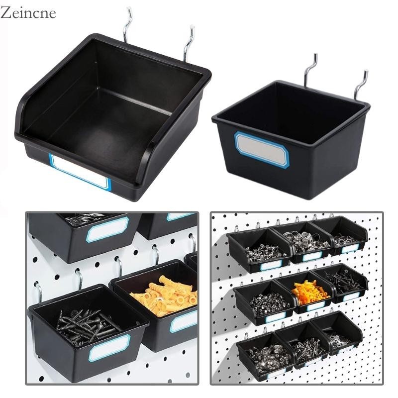 Zein สะดวก Pegboard กล ่ อง Peg Board Organizer ตะกร ้ าสําหรับ Workshop และโรงรถปฏิบัติเล ็ บและสกรู Storage Solut