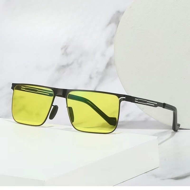 ผู ้ ชายทั ้ งกลางวันและกลางคืนใช ้ แว ่ นกันแดดเปลี ่ ยนสีแว ่ นกันแดดโพลาไรซ ์ แว ่ นตาขับรถ HD