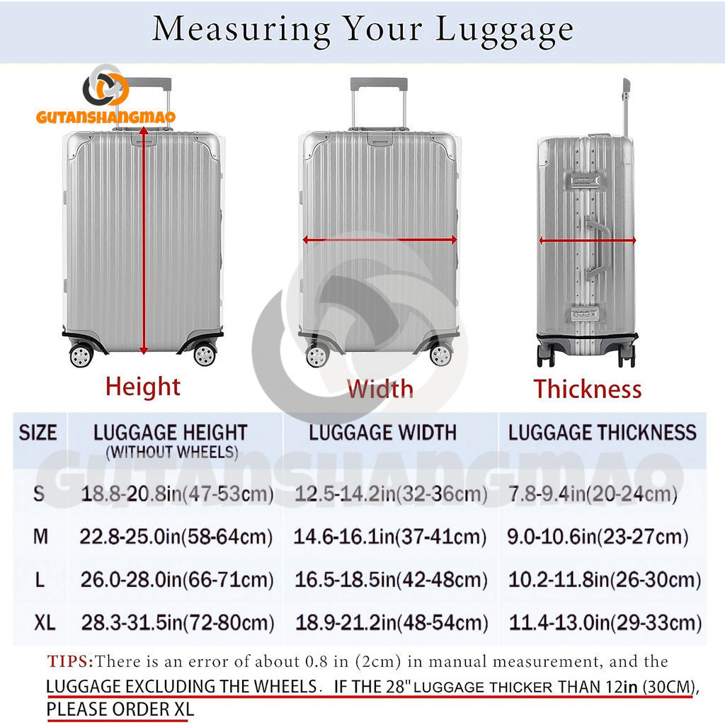 ผ้าคลุมกระเป๋าเดินทาง Capybara ซักได้ ป้องกันกระเป๋าเดินทางเป็นรอย เหมาะสำหรับขนาด 18-32 นิ้ว - รูปที่ 2