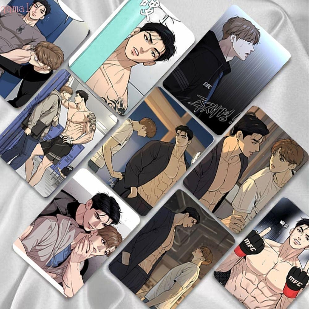 Qqmall 55 ชิ้น/เซ็ตเกาหลี BL Manwha Jinx โปสการ์ด, กระดาษ Manwha Jinx 3 นิ้ว Jaekyung Joo Lomo Card, การ์ดอวยพร Mini Collection 3 นิ้ว Jเกาหลีคู่ชายการ์ตูนการ์ดแฟนของขวัญ