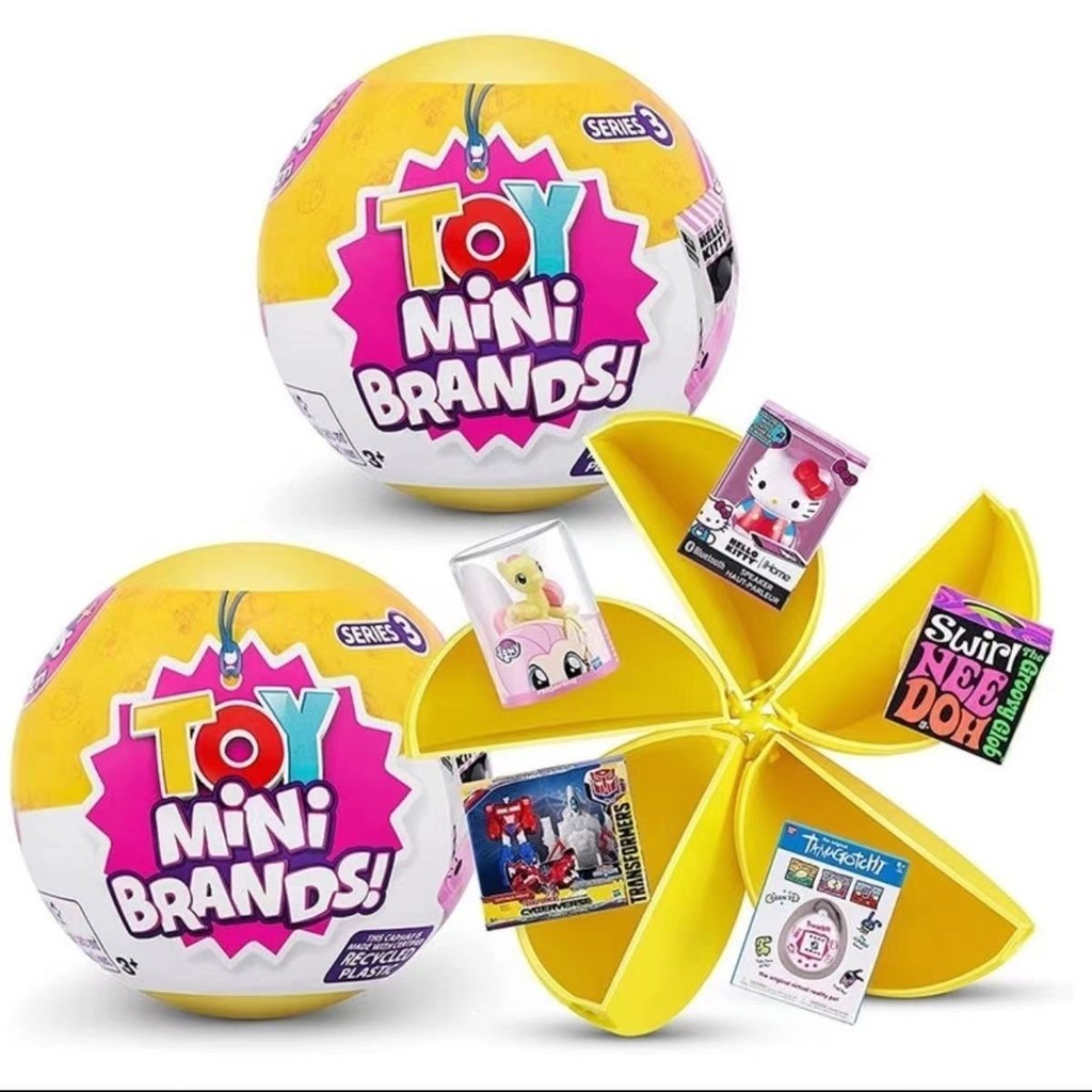 Zuru Five Times Surprise Ball Mystery Box Tik Tok Play House Kt Ball เด็ก Miniature ของเล่นซูเปอร์มาร์เก็ตช้อปปิ้ง Gourmet ของเล่น