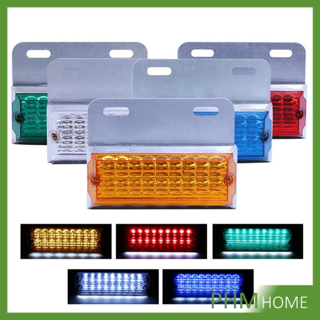 PHM 1 ชิ้น ไฟข้างรถ LED 24ฺV ไฟราวข้าง รถยนต์ รถบรรทุก และรุ่นทั่วไป LED Light