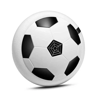 HoverBall ของเล่นลูกฟุตบอล ภายในบ้าน ลูกบอลลอยตัวโดยใช้การดูดลม ขอบนิ่มกันกระแทกและเล่นง่าย มีไฟ LED