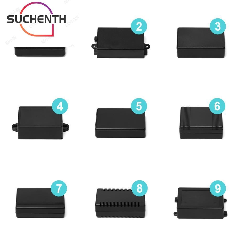Suchenth 1/2 ชิ้นกล่องโครงการอิเล็กทรอนิกส์ 9 ขนาด ABS พลาสติก DIY เครื่องมือ