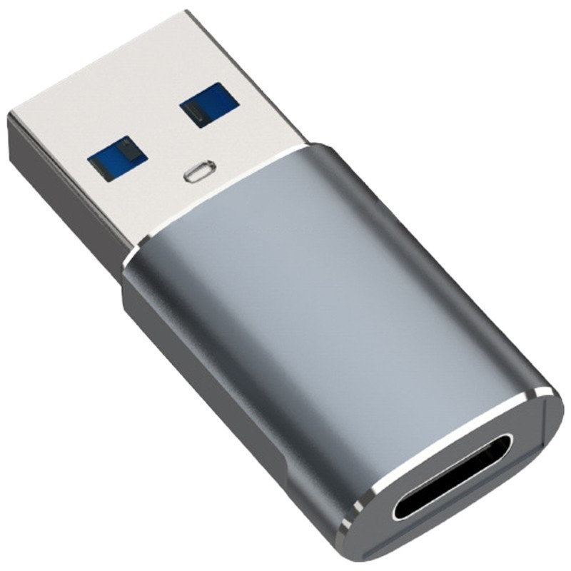 WIN Durability อะแดปเตอร์อลูมิเนียม USB C ถึง USB3 0 สําหรับการถ่ายโอนข้อมูลการชาร์จอย่างรวดเร็ว