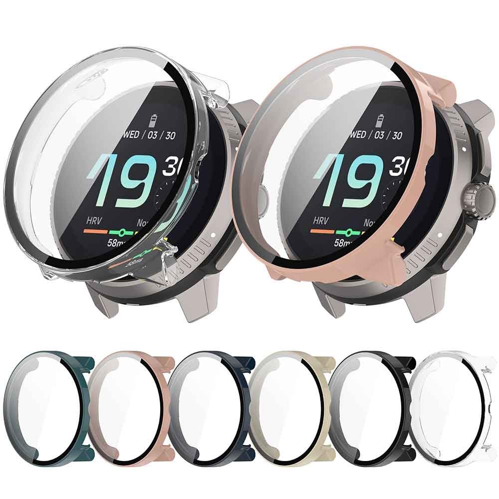 เคสพีซี + กระจกนิรภัยสําหรับ Suunto Race / Race S ตัวป้องกันหน้าจอแบบเต็มอุปกรณ์เสริมสมาร์ทวอทช์ฝาครอบกรณี