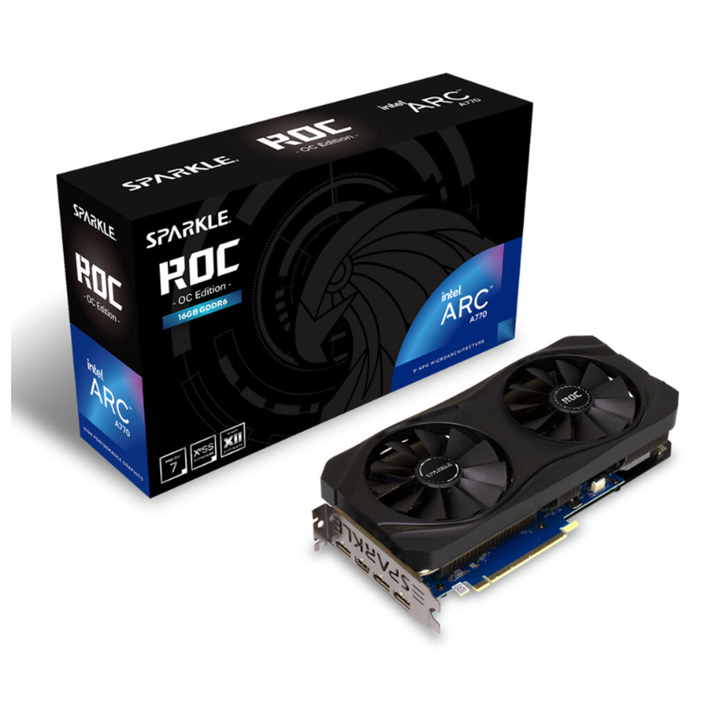 SPARKLE Intel ARC A770 ROC OC 16GB GDDR6 รับประกัน 3ปี ศูนย์ไทย