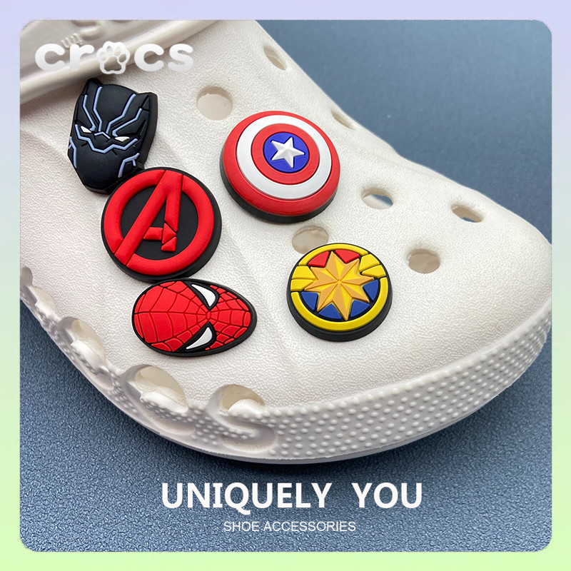 jibbitz crocs Marvel jibbitz crocs เกาหลี crocs jibbitz jibbitz set