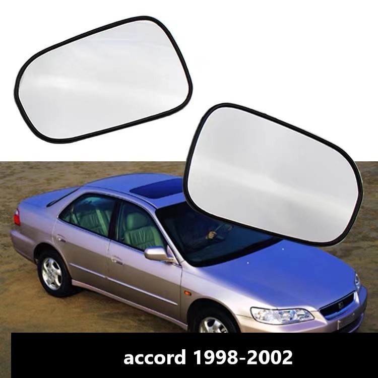 เลนส์กระจกมองข้างด้านหลังสําหรับ HONDA ACCORD 1998 1999 2000 2001 2002 CG1 CG5 CF9 กระจกประตูรถไม่มีอุ่น