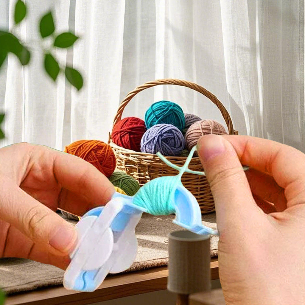 1 ชุด pom-pom Maker 4 ขนาด Pompom Maker, Fluff Ball Weaver เข็ม DIY Craft ถักขนสัตว์เครื่องมือ - รูปที่ 3