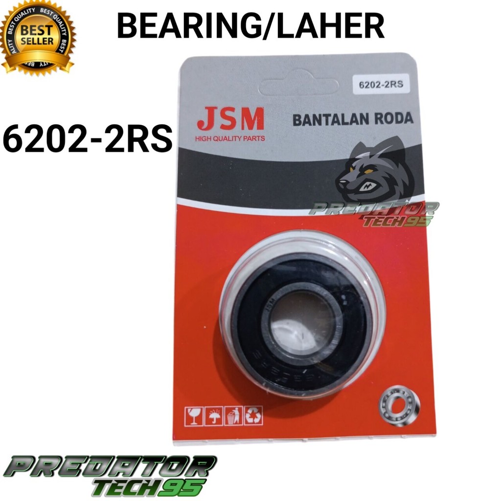 แบริ่ง 6202 LAHER WHEEL LAKER KLAHER 6202 - 2RS