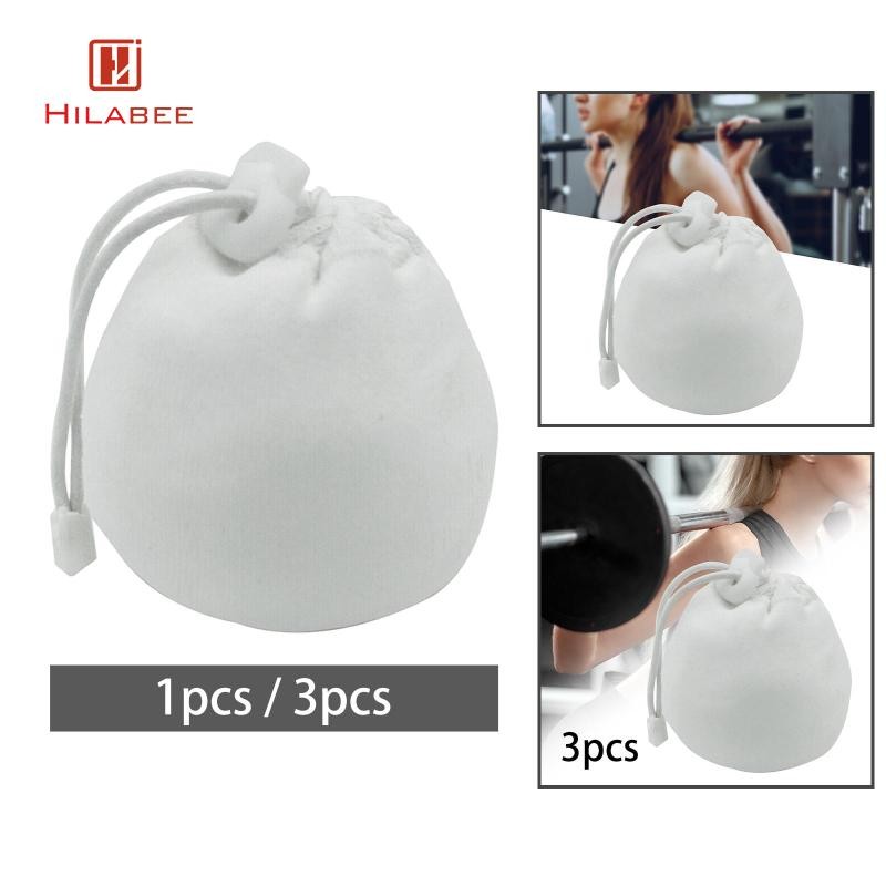 [hilabee] Chalk Bag Drawstring Refillable Packaging for Climbing Deadlifting Training