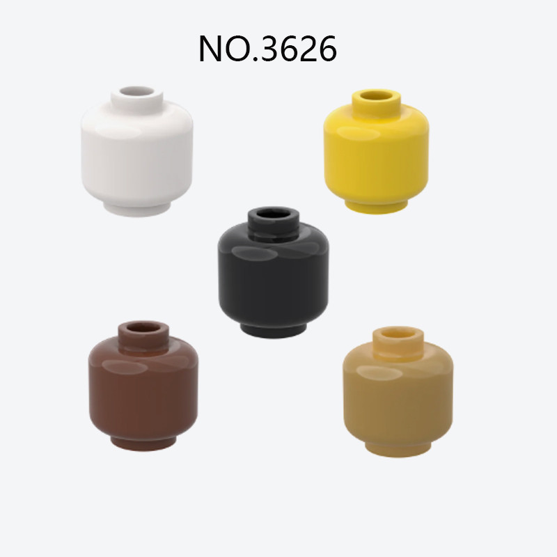 20 ชิ้น MOC อิฐอะไหล่ 3626 30011 เปล่าหัวธรรมดาเข้ากันได้อาคารบล็อกอนุภาค DIY Assmble เด็กปริศนาของเล่นสมองของขวัญวันเกิด