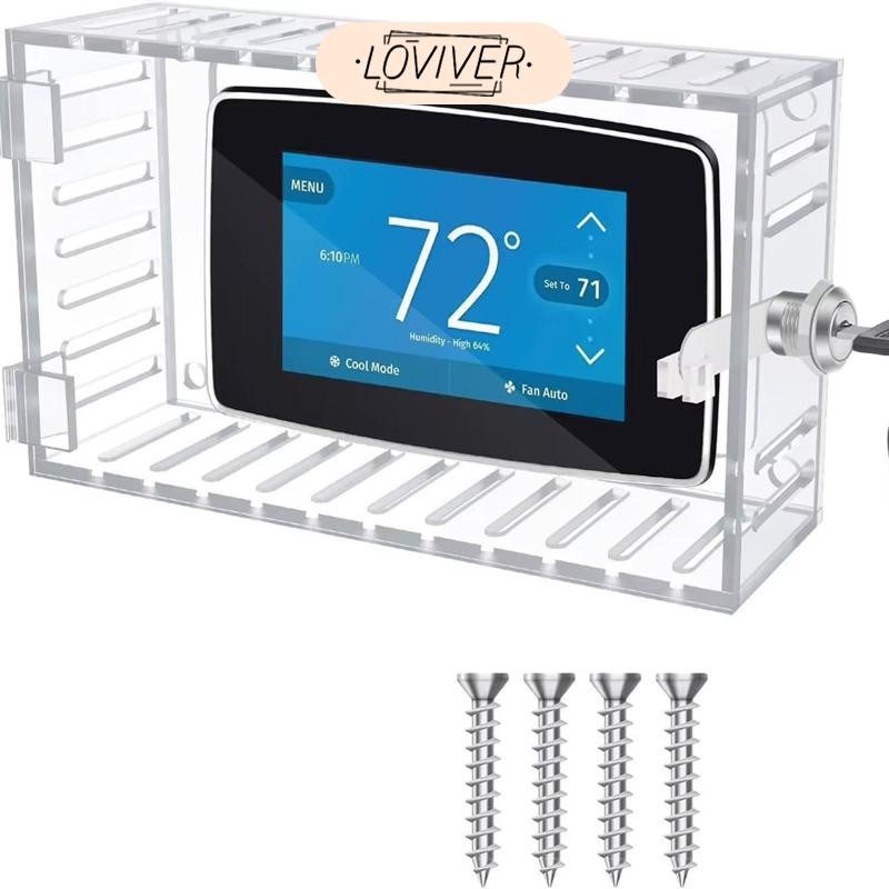 LOVIVER เทอร์โมล็อคกล่องฝาครอบเทอร์โมเทอร์โมป้องกันโปร่งใสล็อค - รูปที่ 7