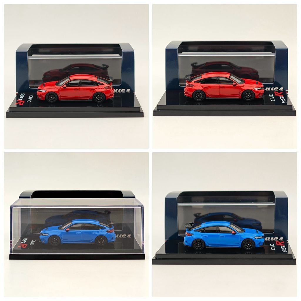 Hobby Japan 1/64 CIVIC CIVIC Type-R FL5 Red Ear จําลองรถรุ่น
