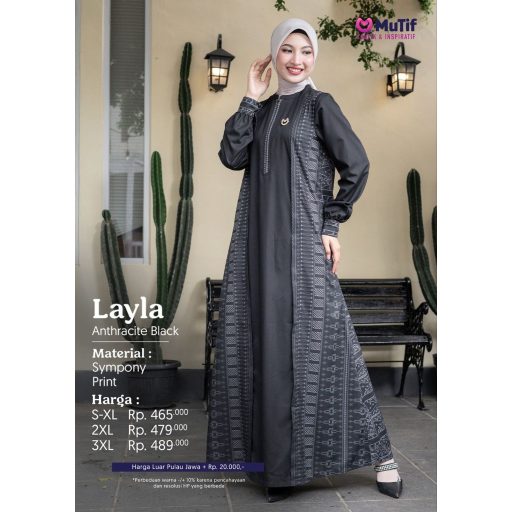 ชุดเดรส Layla Mutif (Layla Sarimbit) โดย Mutif