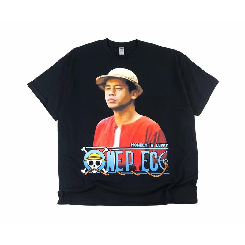 เสื้อยืดผ้าฝ้าย เสื้อยืดลูฟี่เท็น