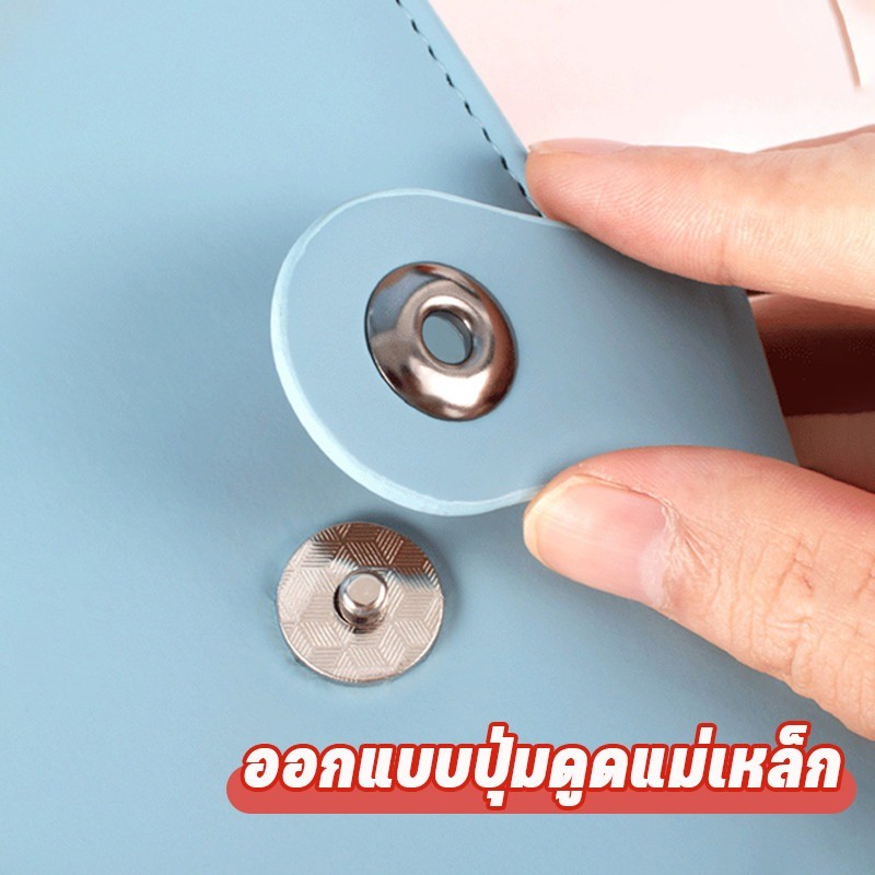 สมุดเก็บธนบัตร กระปุกออมสิน 100 โน๊ต ปลอดภัย พกพาสะดวก เก็บเหรียญรูปถ่ายและเหรียญที่ระลึกได้ - รูปที่ 5