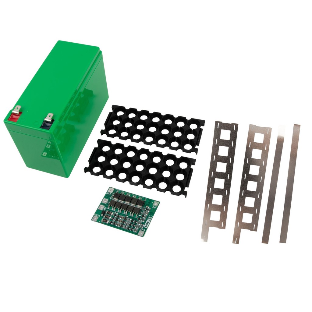 Thebest 071212v 7Ah Battery Case Holder Fit 18 650 Cells 3*7 BMS Nickel Strip Storage Box