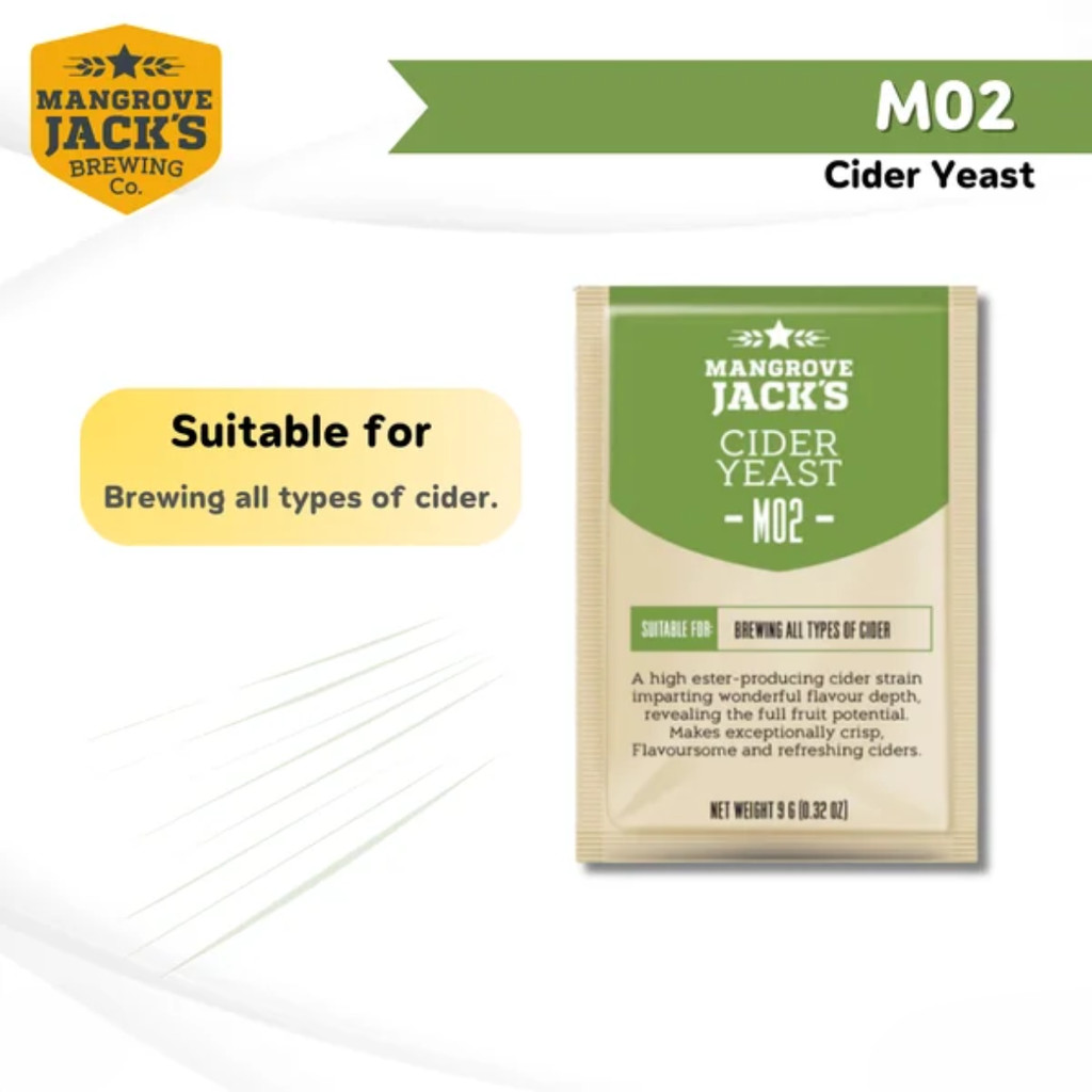 Mangrove Jack's M02 Cider Yeast (ยีสต์) 10g