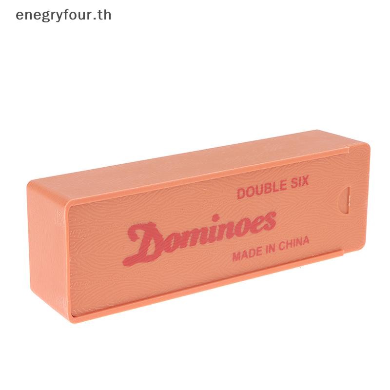 ของขวัญและของเล่น ชุดเกม Domino พร้อมกล่องเมลามีน 28 Dominoes กระเบื้องของขวัญเกมตารางมัลติฟังก์ชั่นสําหรับครอบครัวตกแต่งเกม - รูปที่ 6