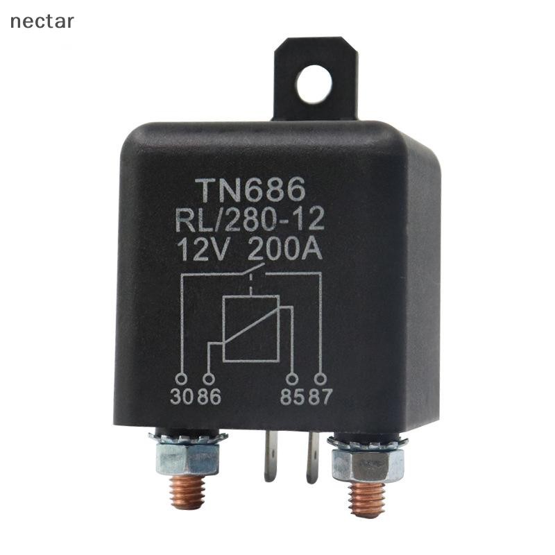 Tar รีเลย์กระแสสูง 200A/100A 12V/24V สําหรับยานยนต์ Heavy Current สตาร์ทรถยนต์