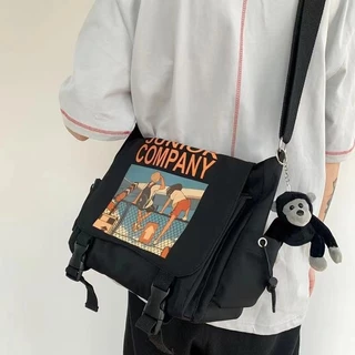 New Mens Nylon Bag Minimalist Casual Crossbody Bag