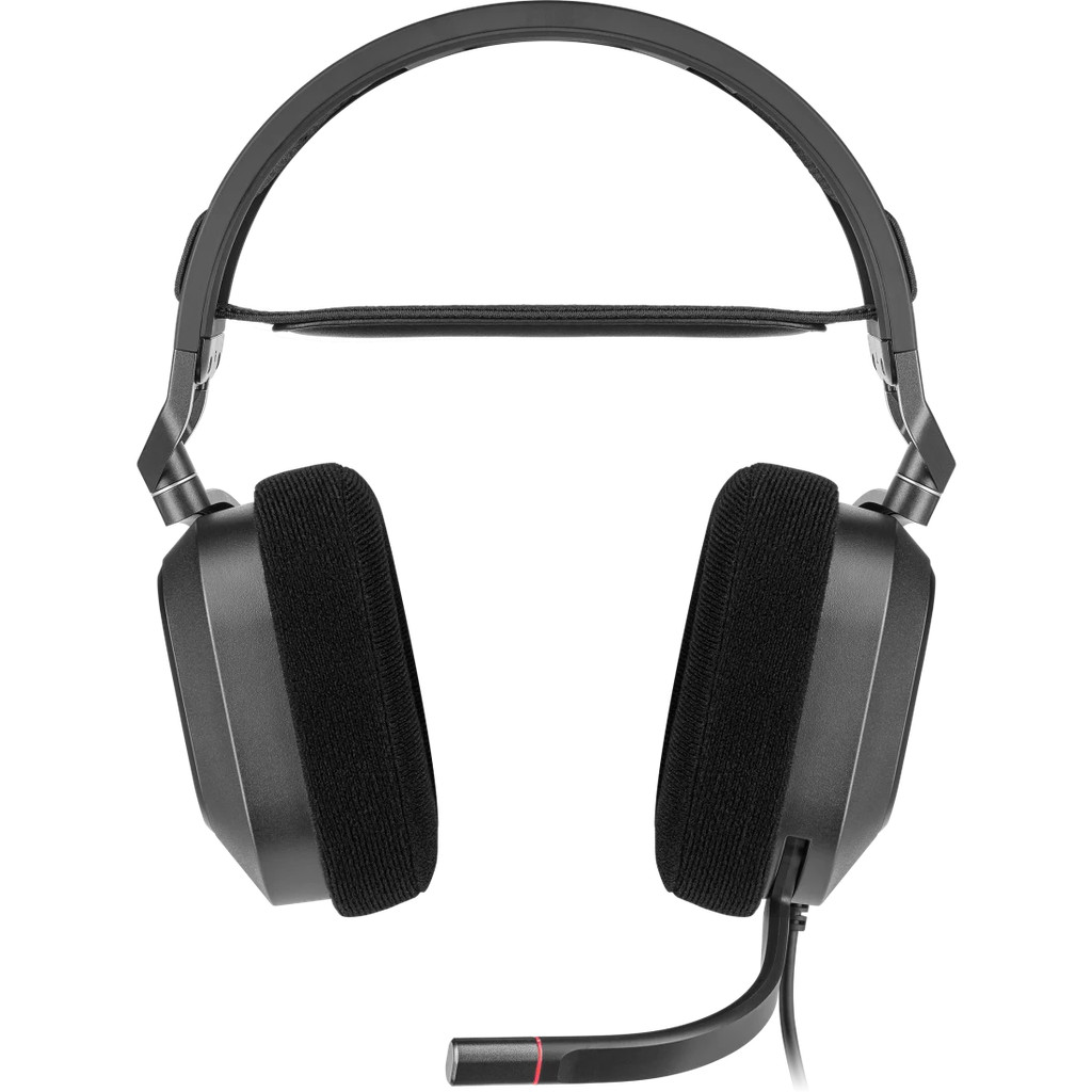 HEADSET หูฟัง CORSAIR GAMING HEADSET HS80 RGB USB CARBON/WHITE