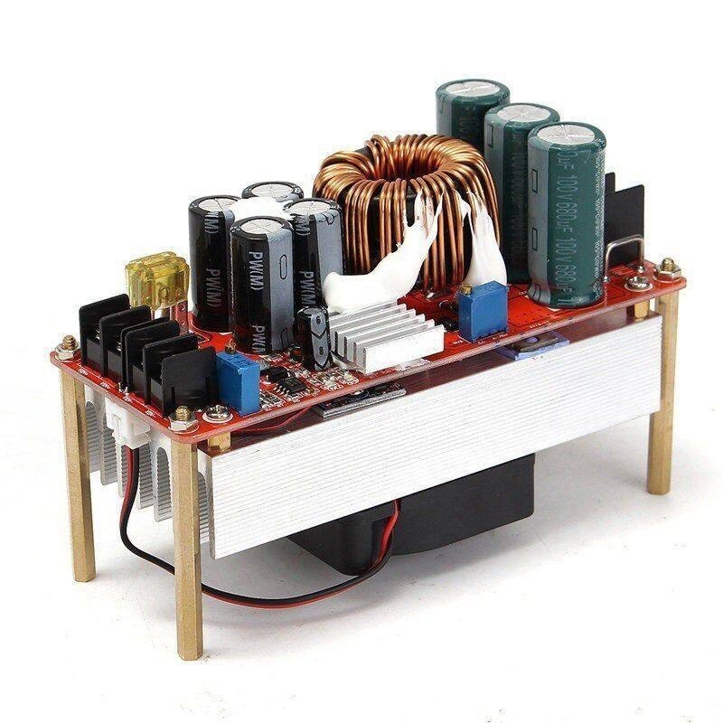 สเต็ปอัพ วงจรเพิ่ม แรงดันไฟฟ้า 400W/1200W/ 15A/20A DC-DC Boost Converter แปลงไฟจาก 8.5-50V เป็น 10-60V (Step Up)