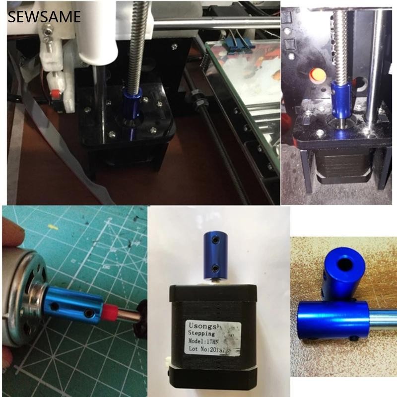 Sewsame อลูมิเนียมอัลลอยด์ข้อต่อ D14L25 5x5 5x8 6x8 8x8 มม.สําหรับ 42 Stepper Motor