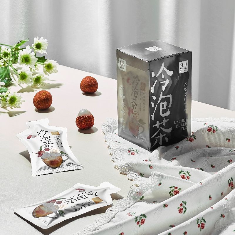 Rijinchen Cold Brew Lychee Black Tea 0 ไขมันผลไม้แห้งจริงชาผลไม้ดอกไม้ชาผลไม้ 0 แคลอรี่1003262