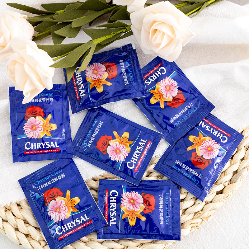 สารกันบูดดอกไม้สําหรับดอกไม้ครัวเรือนผงลิลลี่รักษาร้านดอกไม้ทุ่มเทช่อดอกไม้ชีวิตรักษาดอกไม้ หลาย สดดอกไม้สารกันบูด