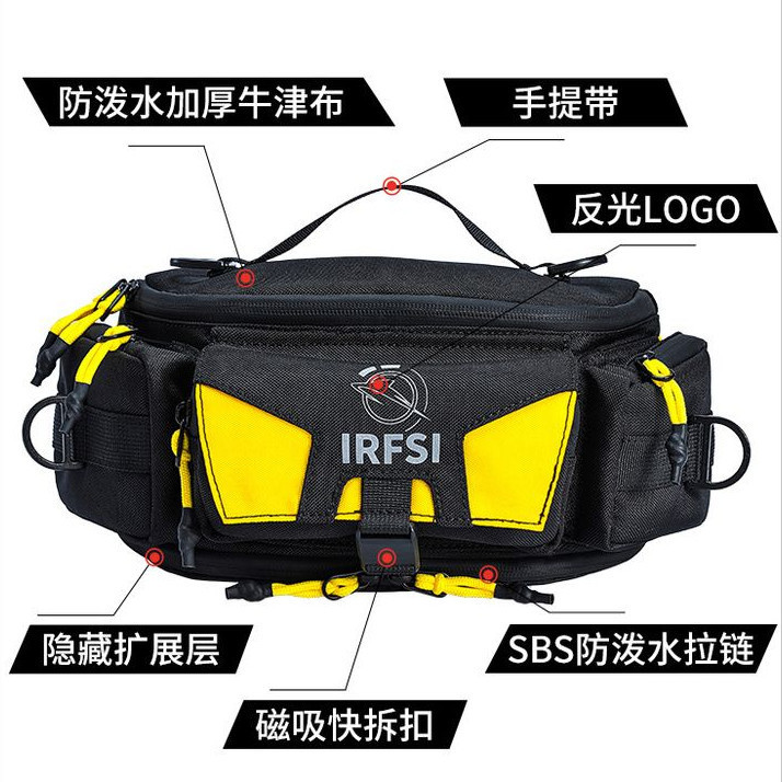 💥COD💥 รถจักรยานยนต์ปั่นจักรยานกระเป๋าเอว Rider Crossbody Bag กระเป๋ากีฬากันน้ําสําหรับผู้ชายและผู้หญิง
