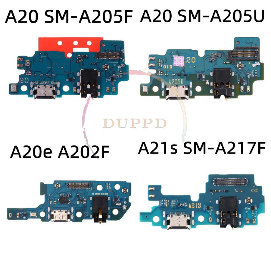 ใหม่ บอร์ดชาร์จ USB สายเคเบิลอ่อน สําหรับ Samsung Galaxy A20 SM-A205F SM-A205U A20e SM-A202F A21s A217F