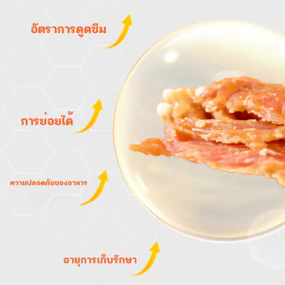 YTL ขนมหมา ขนมสุนัข ไก่แพ็คใหญ่ สันในไก่ อบแห้ง ไก่นิ่มพันแท่งนม ปรตีนสำหรับสุนัขแบบแท่งนิ่ม บิสกิตสุนัข
