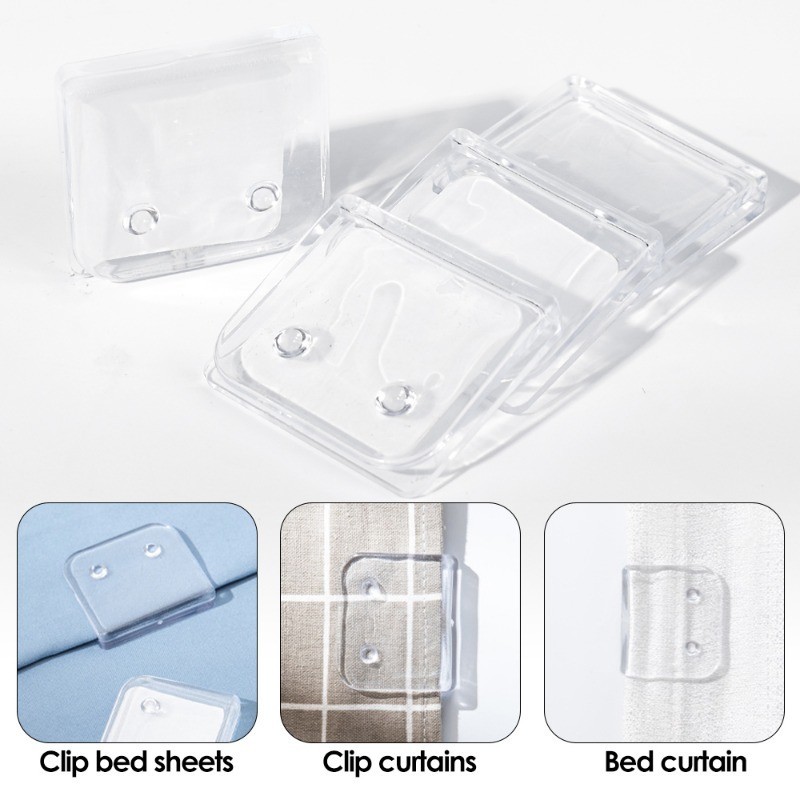 คลิปหนีบผ้าม่าน พลาส