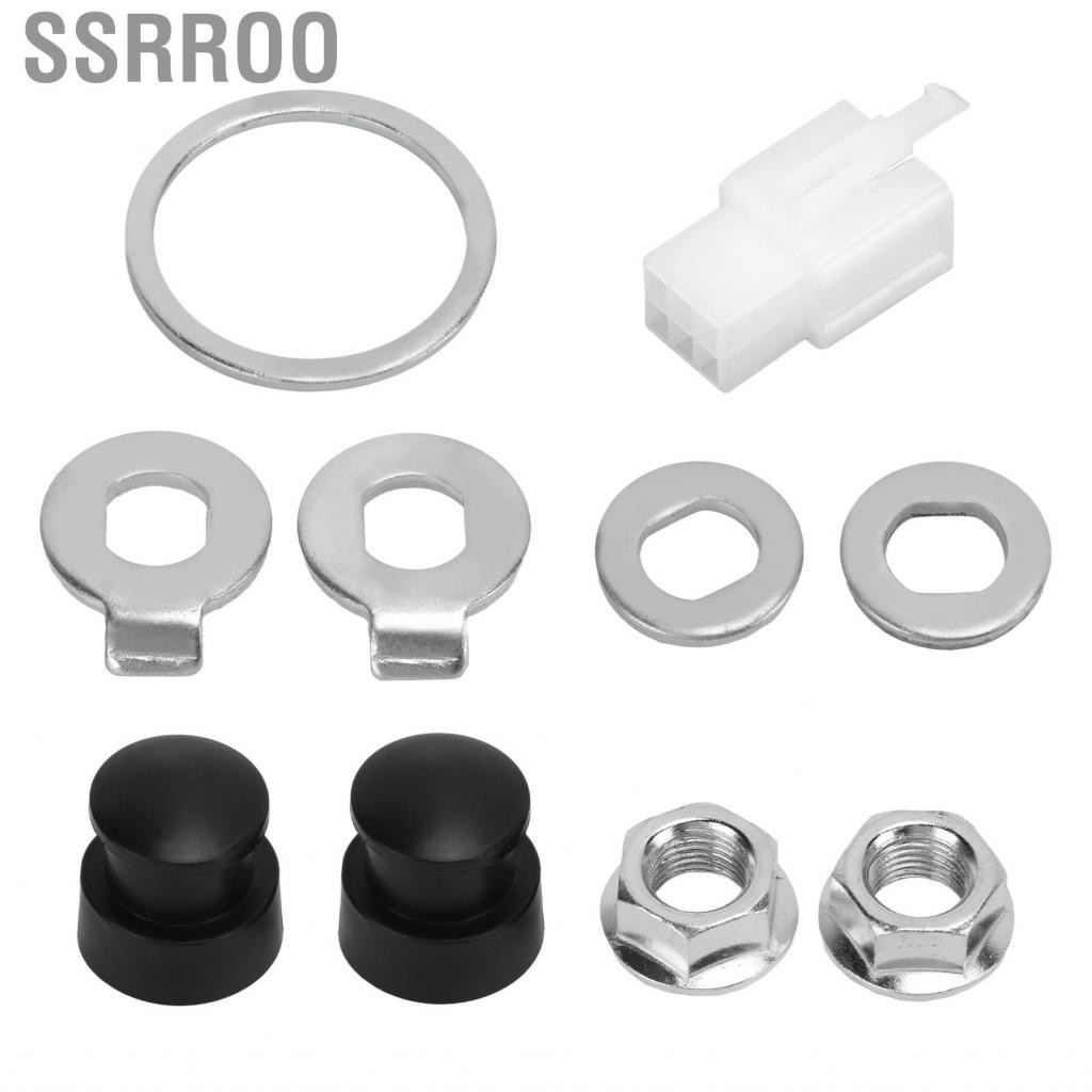 Ssrroo Motor Nut M12 Hub Nuts Kit 12mm Shaft Universal Steel