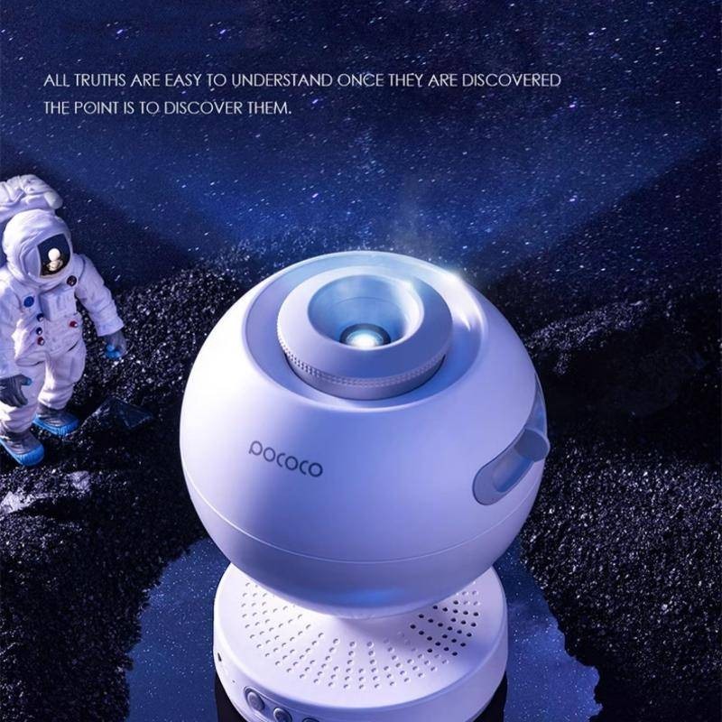 POCOCO LITE เครื่องฉายดวงดาว กาแลคซี่ เครื่องฉายท้องฟ้าจำลอง ตกแต่งห้อง Galaxy Projector