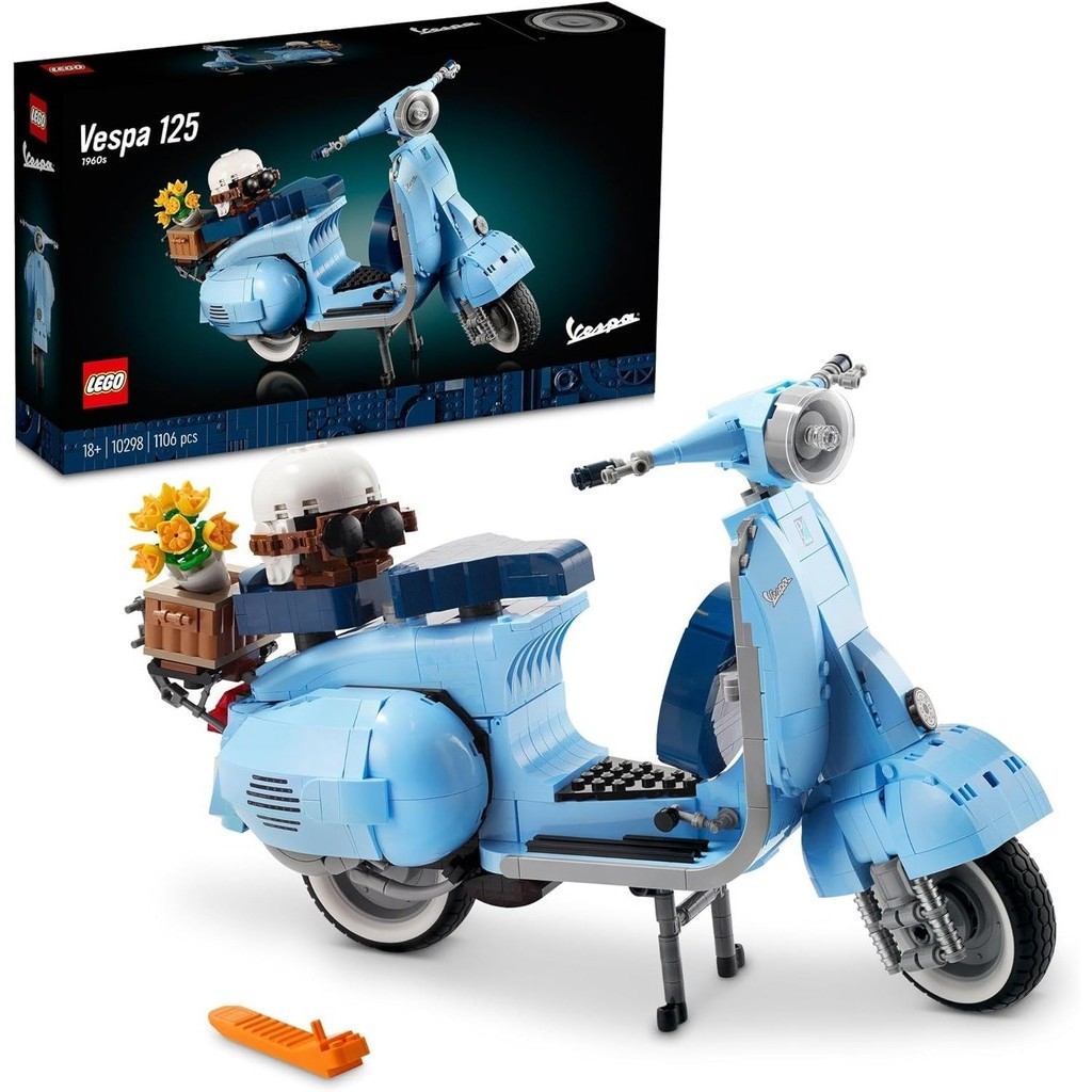 【Direct from Japan】LEGO (LEGO) Vespa 125 10298 Toy block present Ride Norimono bike Boy Girl Adult