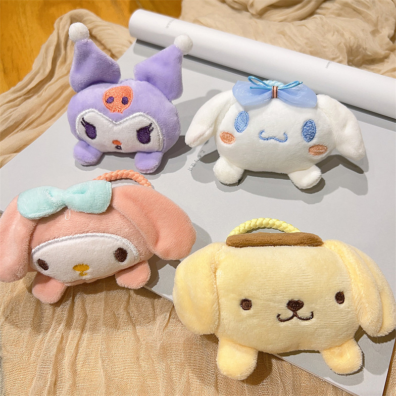 ยางรัดผม ลายการ์ตูนซานริโอ้ แฟชั่นเกาหลี สําหรับเด็กผู้หญิง