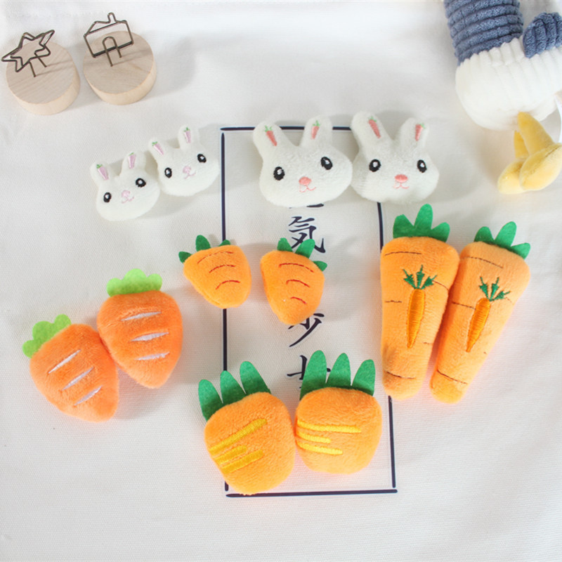 น่ารักตุ๊กตาแครอทกระต่ายเข็มกลัดน่ารักน่ารักกระต่ายกระต่ายน้อยสีขาว ทําเอง อุปกรณ์เสริมกระเป๋าหมวกเสื้อผ้าอุปก