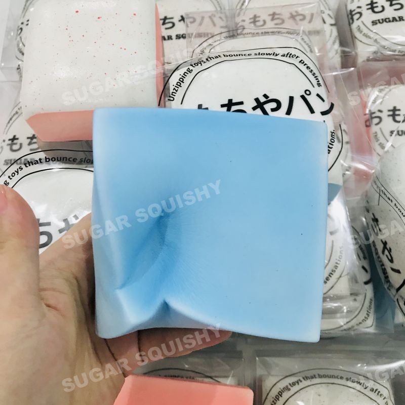 ของเล่นบีบสกุชชี่ รูปมูส แบบหนา 3 สี บีบกลับช้า คลายเครียด