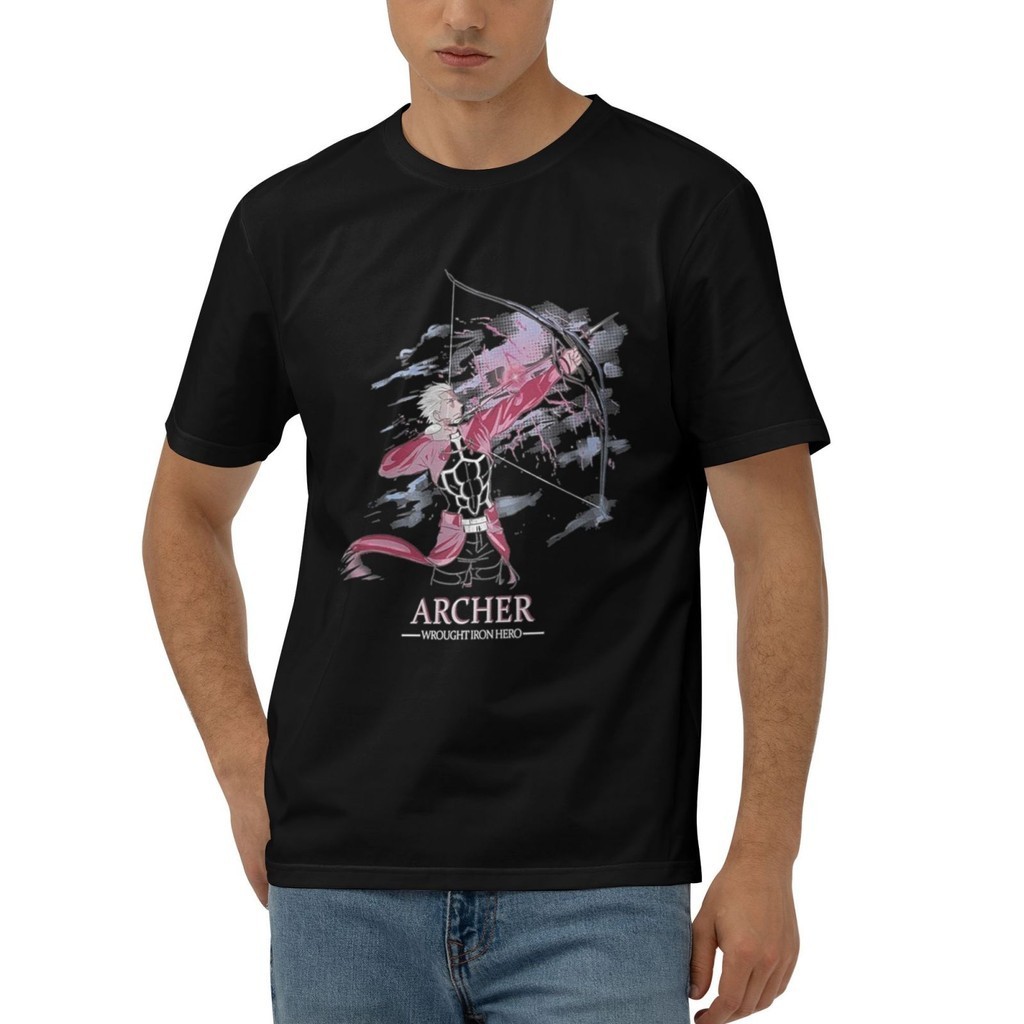 Archer Fate Grand Order Anime Saber Quick Extra Attack Designer Sleeves Custom Printing T-Shirts