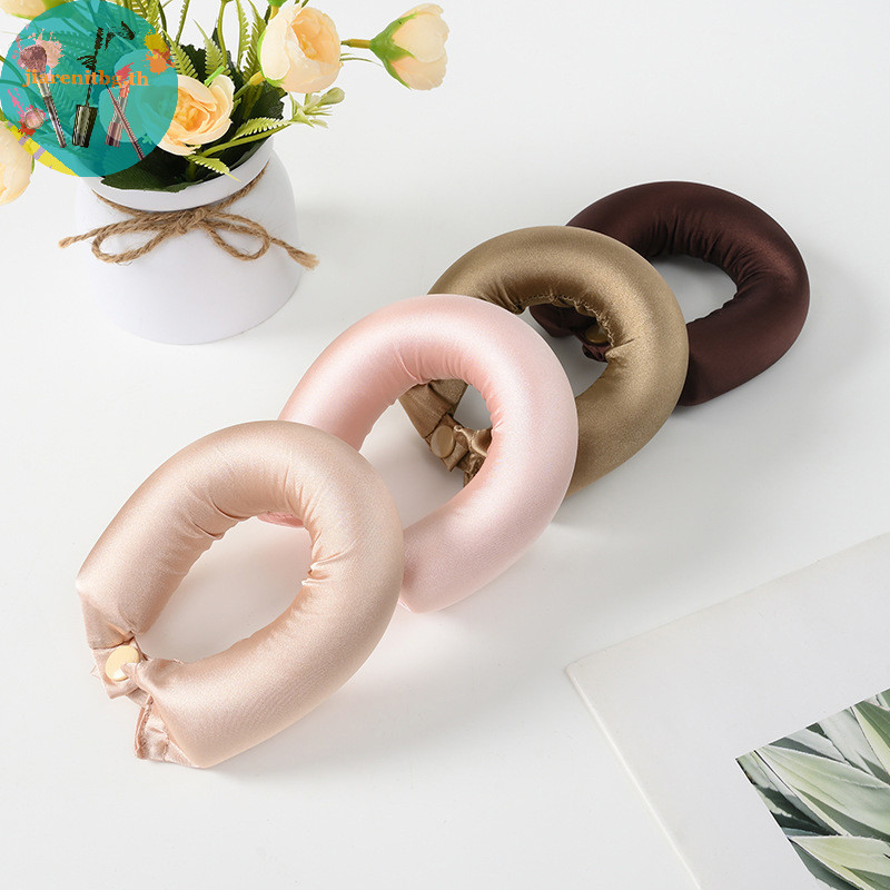 Renbg 4pcs Heatless Curling Rod Lazy Hair Curlers ไม่มีความร้อนผม Rollers Curls Sleeping Soft Flexi Rods เครื่องมือจัดแต่งทรงผม TH