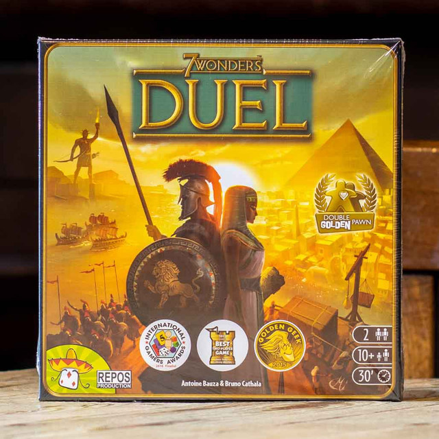 เกมกระดาน 7 wonders duel alone 2 player